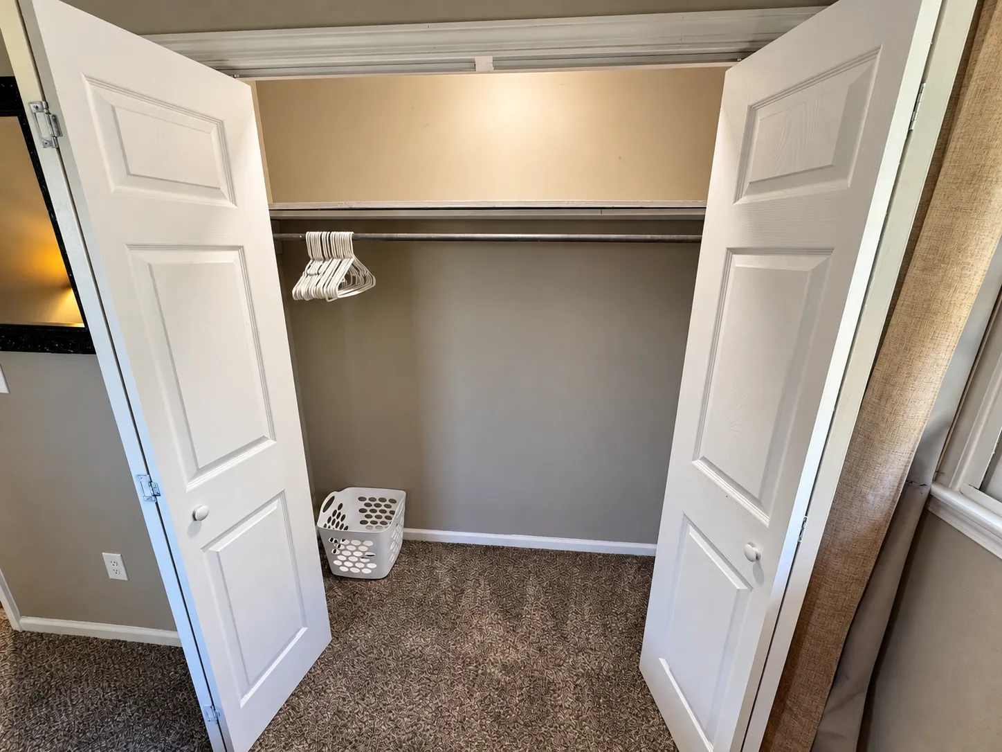 Private suite closet